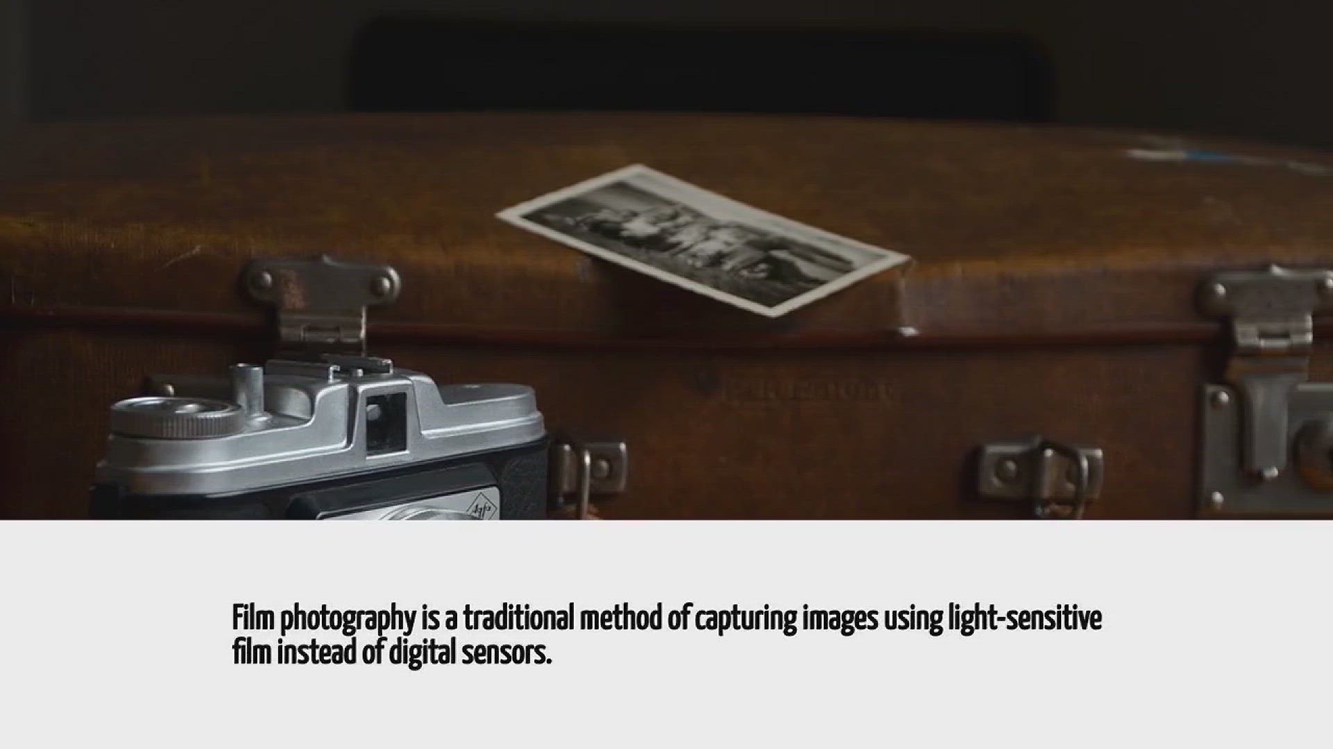 Video thumbnail for What Is Film Photography