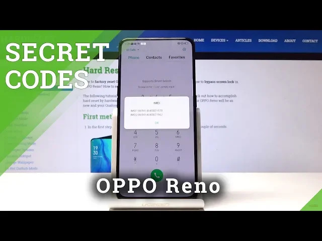 Video thumbnail for SECRET CODES  OPPO Reno – Advanced Options / Hidden Mode