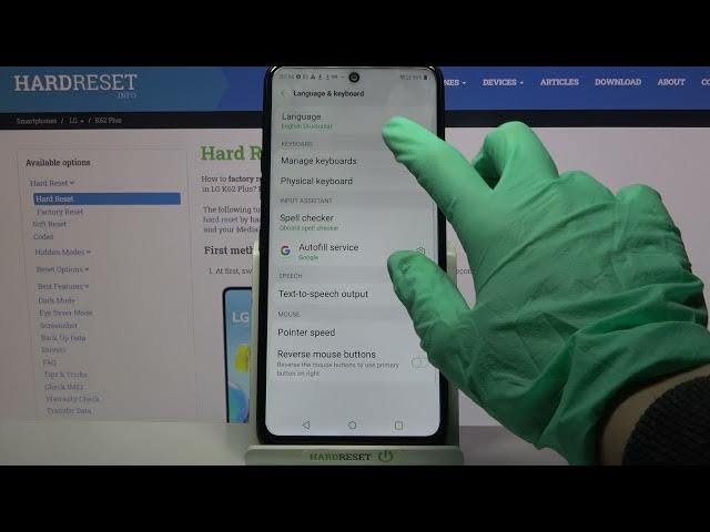 Video thumbnail for How to Manage Auto Correction in LG K62 Plus – Turn On / Off Auto Correction