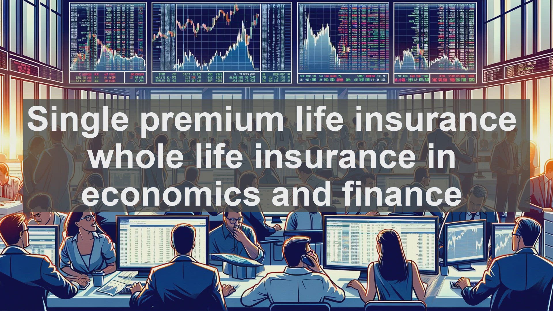 'Video thumbnail for Single premium life insurance whole life insurance in economics and finance'