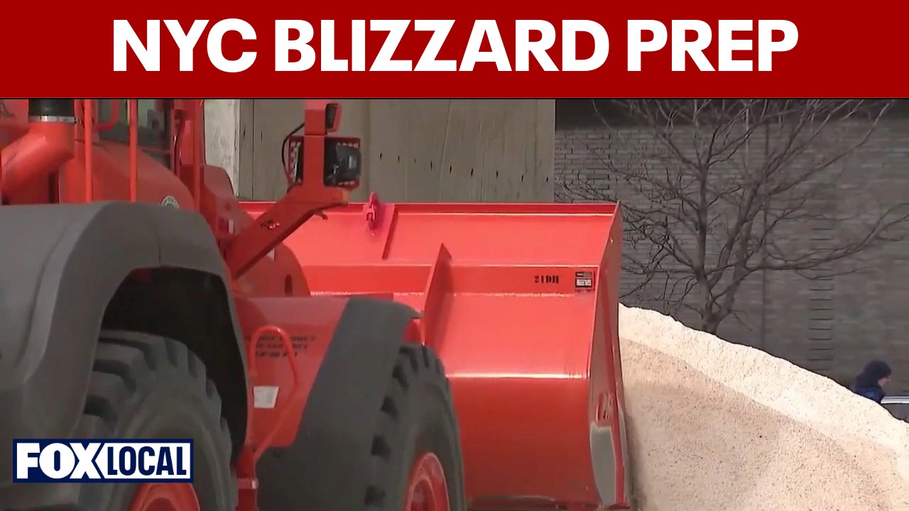 Video thumbnail for Blizzard warnings in NY, NJ: region prepares for storm