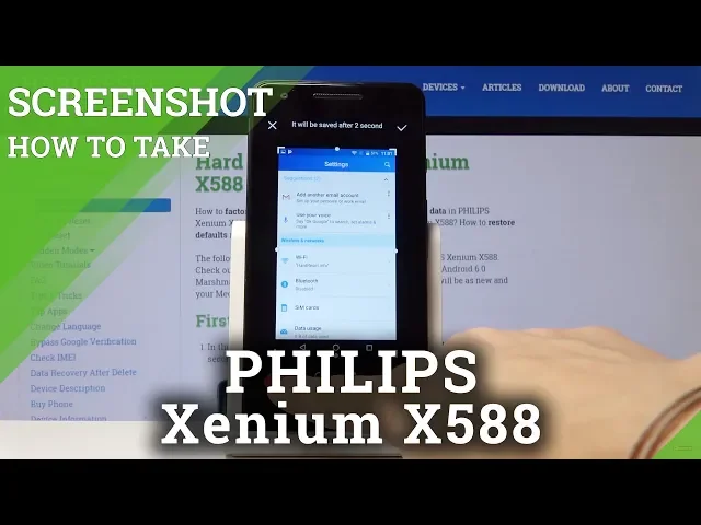 Video thumbnail for How to Capture Screen in PHILIPS Xenium X588 - Take & Save Screenshot