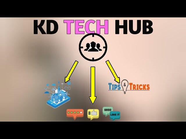 Video thumbnail for Welcome to KD Tech Hub: Your go to destination for all things tech