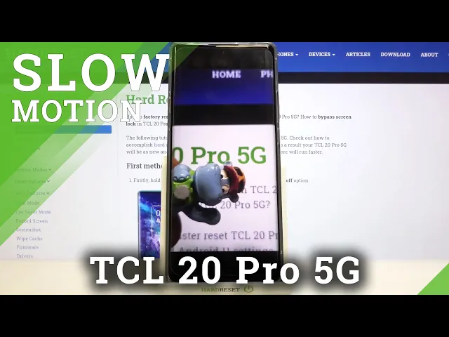 Video thumbnail for How to Record Slow Motion in TCL 20 Pro 5G – Shoot Slow Motion