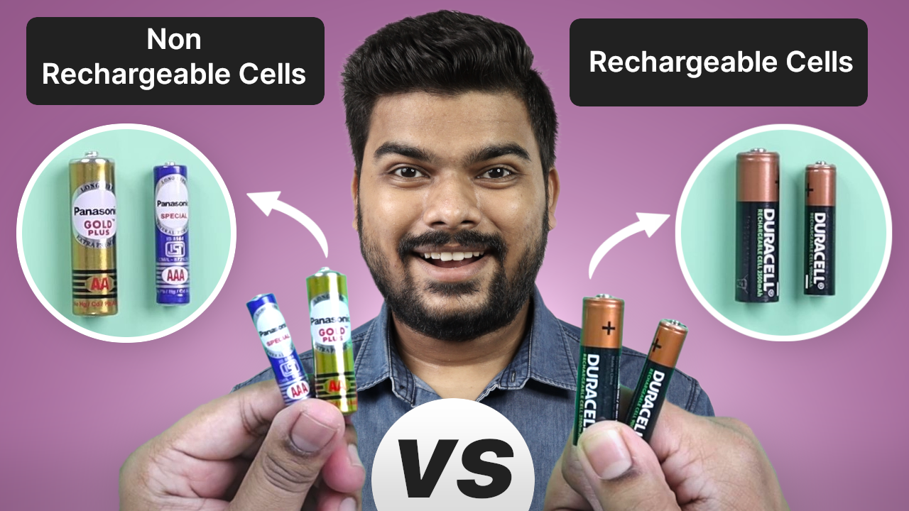 'Video thumbnail for Non Rechargeable vs Rechargeable Cells: Which is Better to Use?'