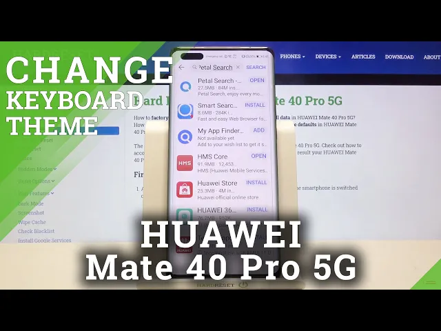 Video thumbnail for How to Download LED Keyboard in Huawei Mate 40 Pro 5G - LED Keyboard Theme
