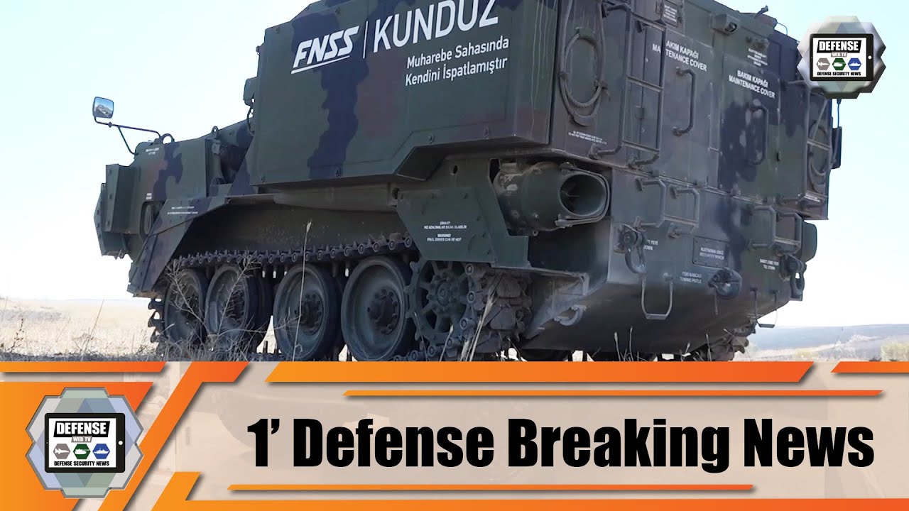 Video thumbnail for Turkish company FNSS to deliver AACE Armored Amphibious Combat Earthmover to Philippines