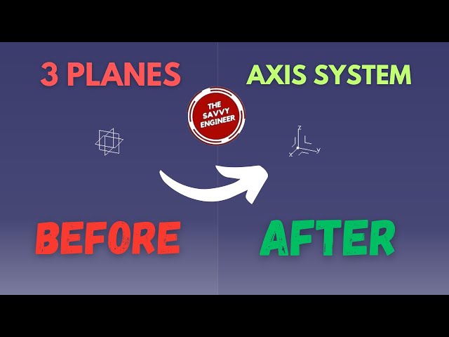 Video thumbnail for CATIA | How to Create an Axis System in 1 Minute!