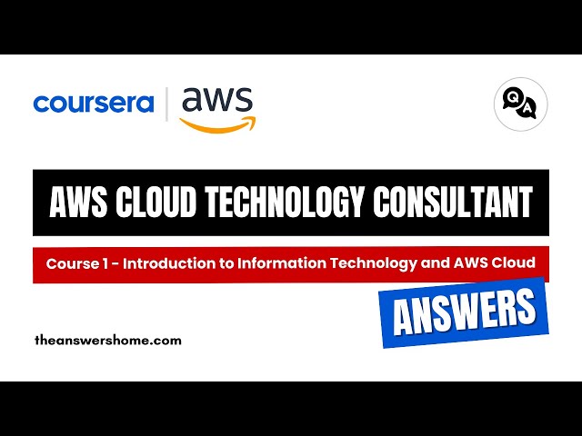 Video thumbnail for Introduction to Information Technology and AWS Cloud Coursera Answers || theanswershome