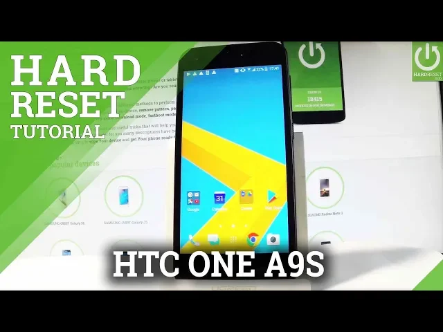 Video thumbnail for How to Reset HTC One A9s - Had Reset / Reset Code / Master Reset