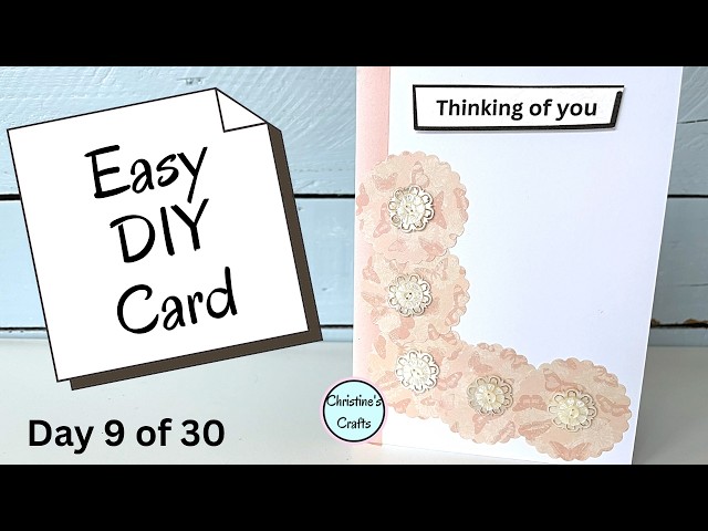 Video thumbnail for How To Make A Simple Card With Stuff You Already Have