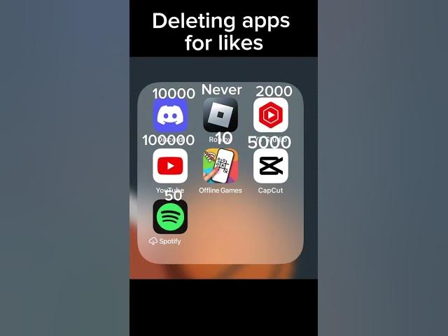Video thumbnail for Deleting these apps at….#viral #shorts #apps