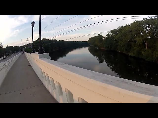 Video thumbnail for St. Joseph River Logan Street Bridge - South Bend / Mishawaka, Indiana | Biking the Bend