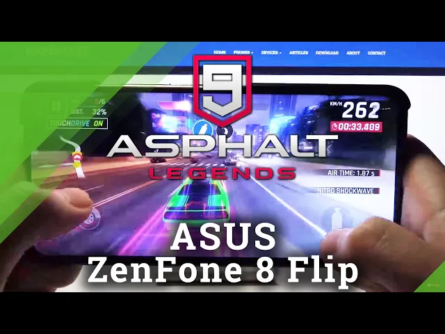 Video thumbnail for Asphalt 9 on ASUS ZenFone 8 Flip – Performance Checkup / Game Test