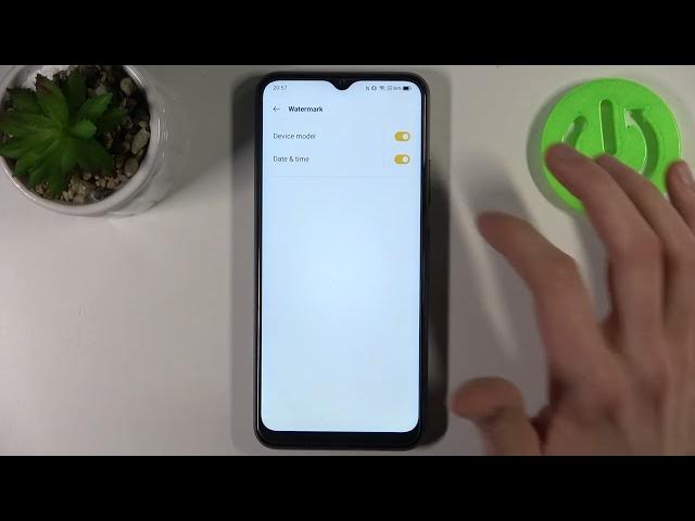 Video thumbnail for How to Customize Watermark on REALME C25s - Change Watermark