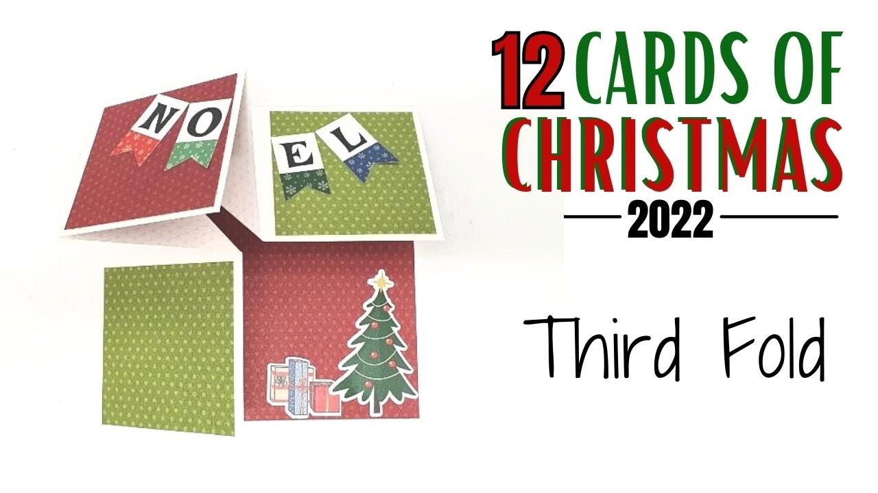 Video thumbnail for 12 Cards of Christmas - Third Fold