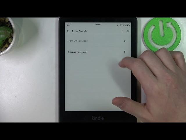 Video thumbnail for Amazon Kindle Paperwhite 11th Generation - How To Change Passcode