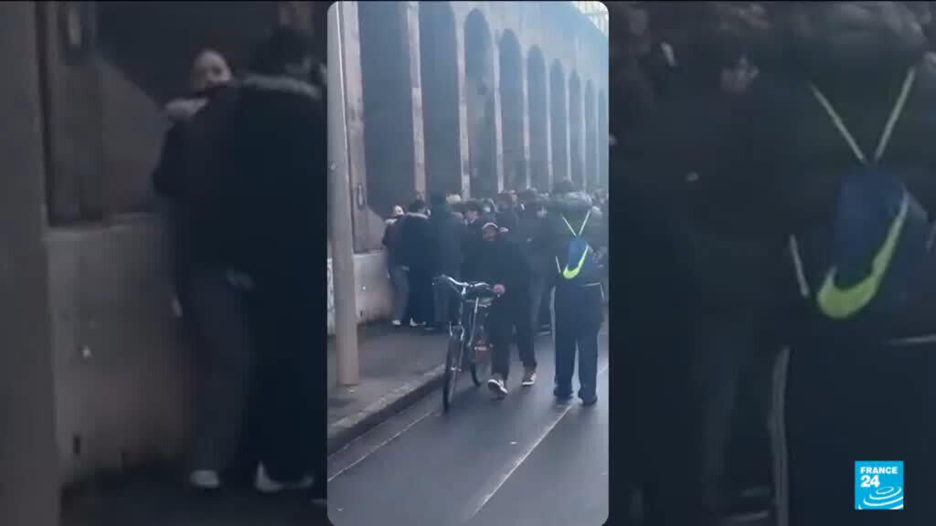 Video thumbnail for French President Macron urges calm after fatal beating