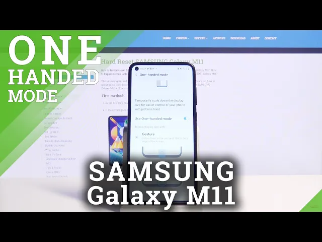 Video thumbnail for How to Enable One-Handed Mode on SAMSUNG Galaxy M11 - Screen Easy Usage