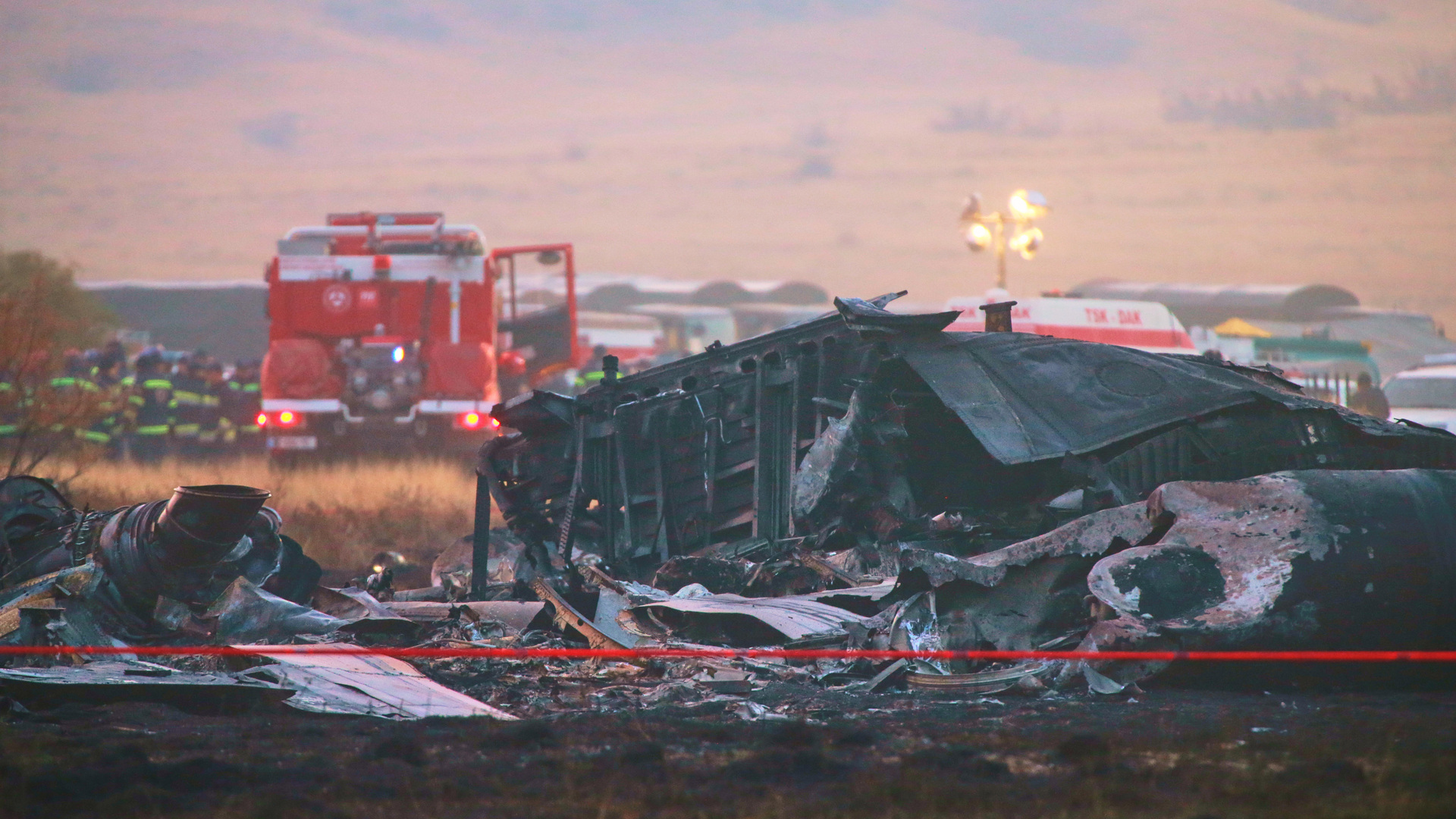 Video thumbnail for Authorities recover remains of all killed in Turkish military plane crash