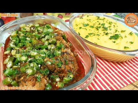 'Video thumbnail for Frango Ensopado com Quiabo e Polenta'