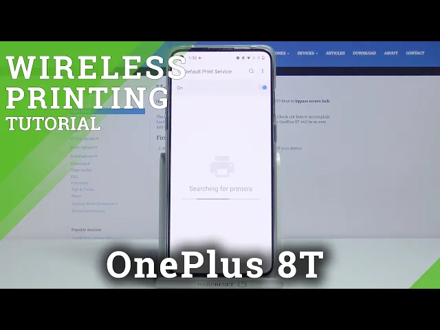 Video thumbnail for How to Connect Printer to OnePlus 8T– Print Remotely by OnePlus 8T