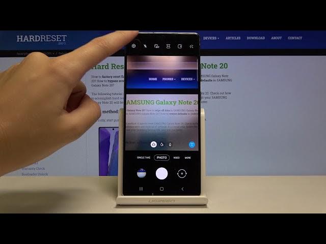 Video thumbnail for How to Set Camera Volume Button Function in SAMSUNG Galaxy Note 20 – Create Volume Key Function