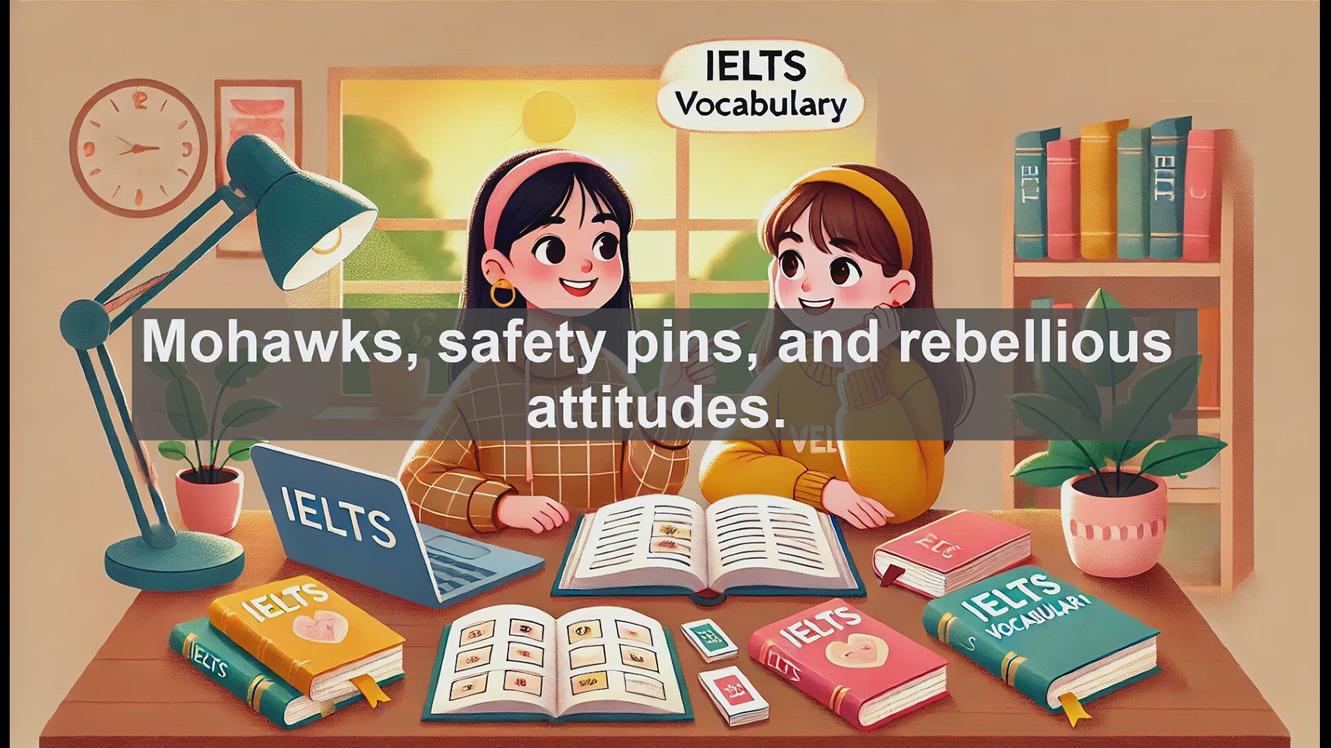 'Video thumbnail for 2500 Must Know IELTS 6.5 Vocabulary - Punk: More Than Music - IELTS Vocabulary Boost'