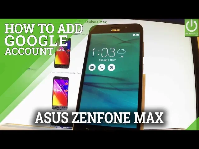 Video thumbnail for Google Account in ASUS Zenfone Max - Sign In Google Account