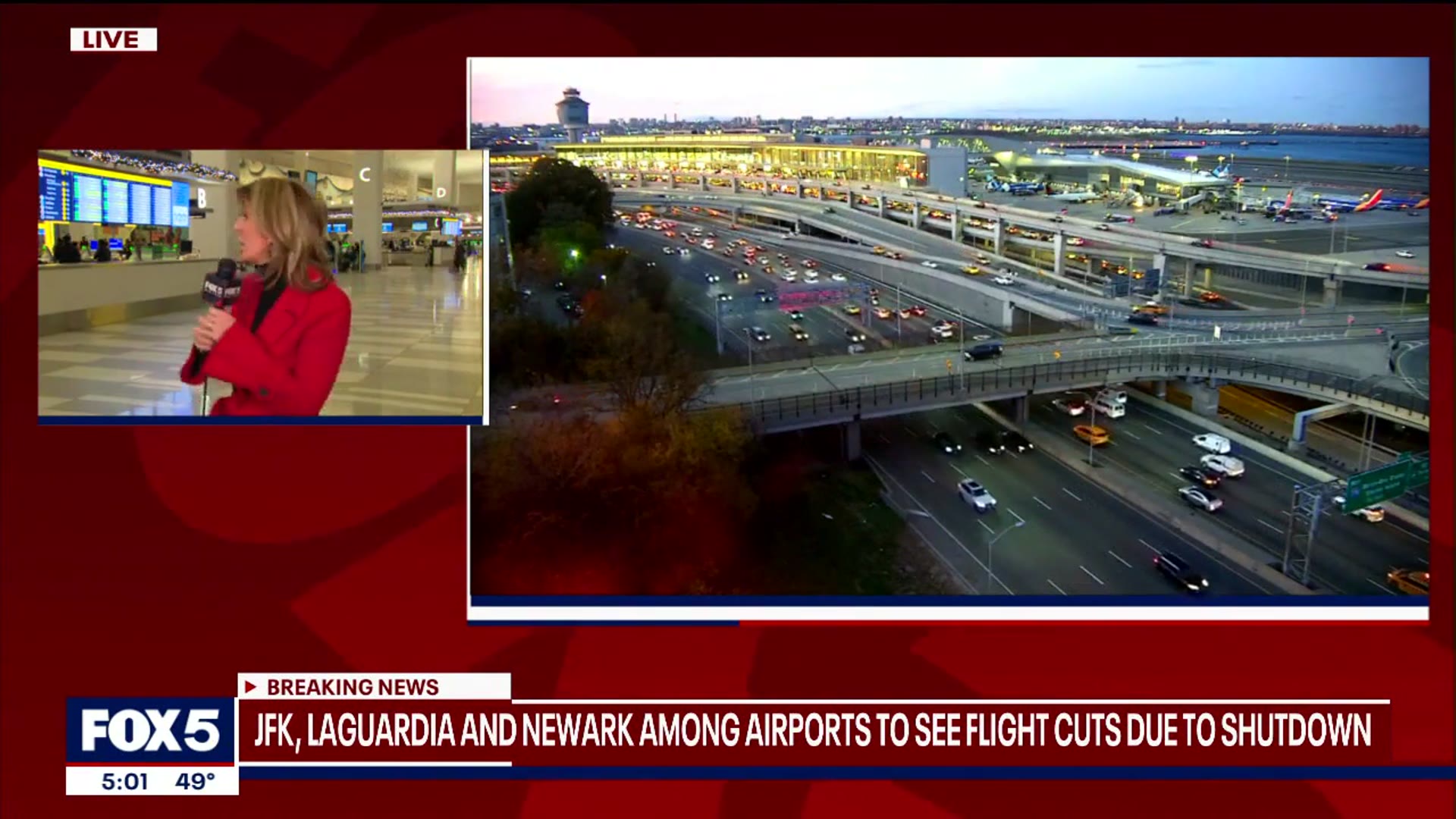 'Video thumbnail for FAA cuts flights amid government shutdown: Will it be fixed by the holidays?'