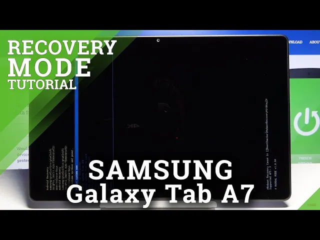 Video thumbnail for Recovery Mode in SAMSUNG Galaxy Tab A7 – How to Use Recovery Features