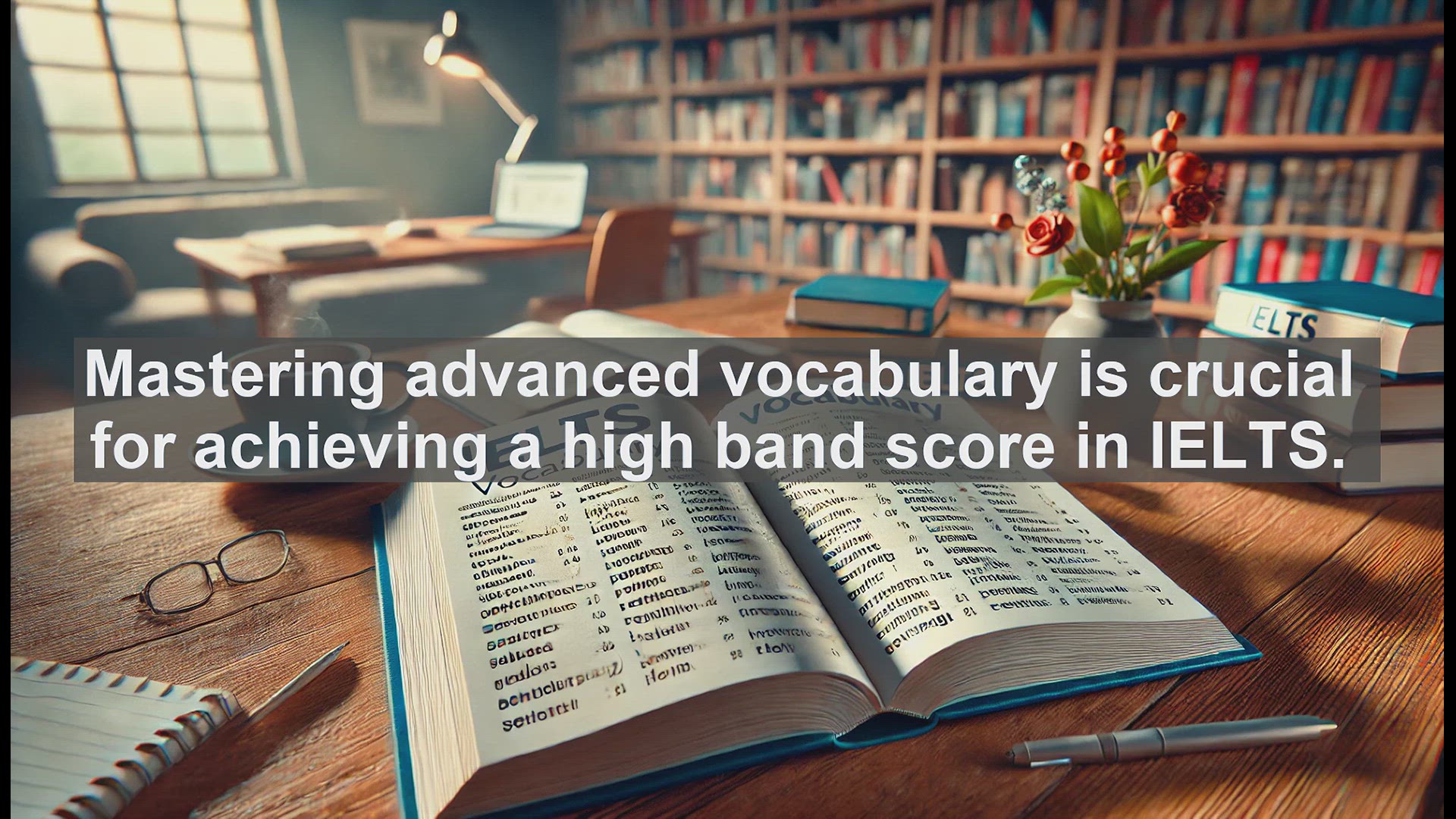 'Video thumbnail for 2500 Must Know IELTS 6.5 Vocabulary - IELTS Vocabulary: Understanding and Using 'Thoroughness''