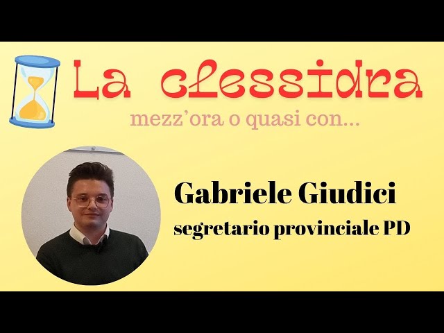 Video thumbnail for L'intervista a Gabriele Giudici, segretario provinciale Pd Bergamo