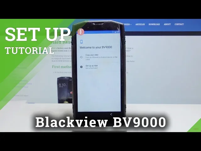 Video thumbnail for Set Up Process of BLACKVIEW BV9000 - Configuration & Activation