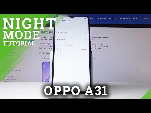 Video thumbnail for How to Enter Night Mode in OPPO A31 2020 – Eye Comfort Mode
