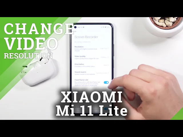Video thumbnail for How to Change Video Quality of Screen Recorder on XIAOMI Mi 11 Lite – Screen Video Quality