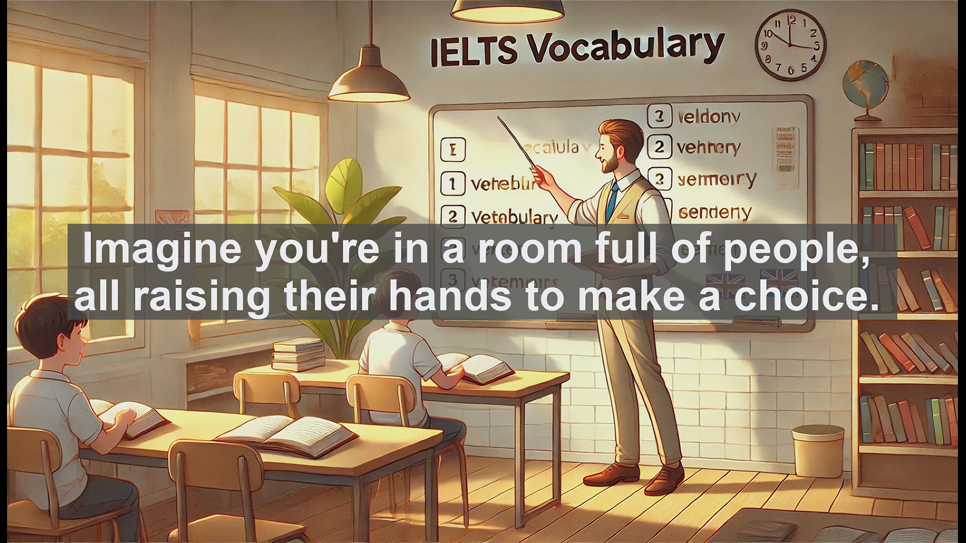 'Video thumbnail for 2500 Must Know IELTS 6.5 Vocabulary - Understanding 'Elect': A Key Word in Politics and Decision-Making'
