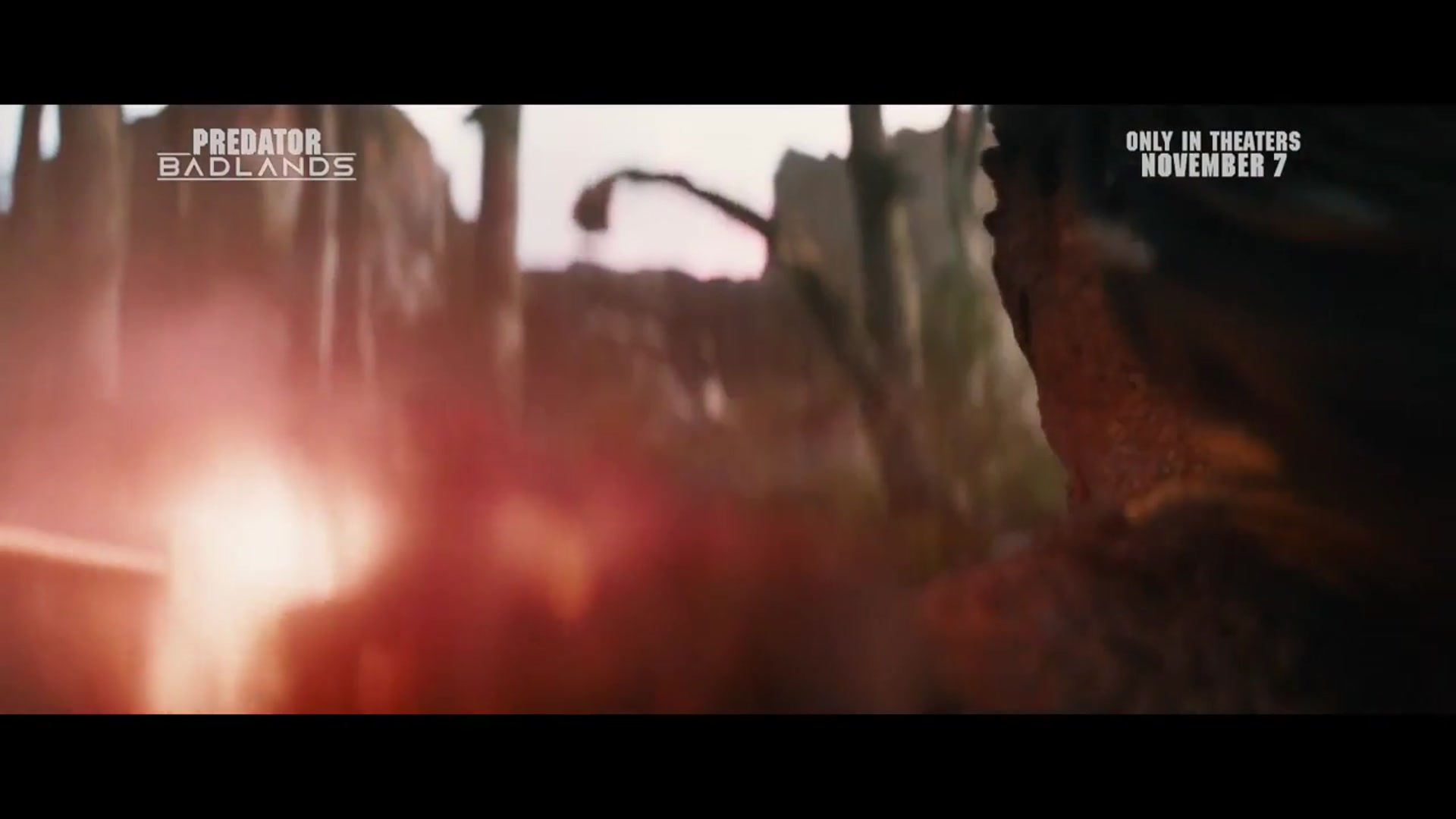 'Video thumbnail for Predator: Badlands - Official 'Trees Attack' Clip'