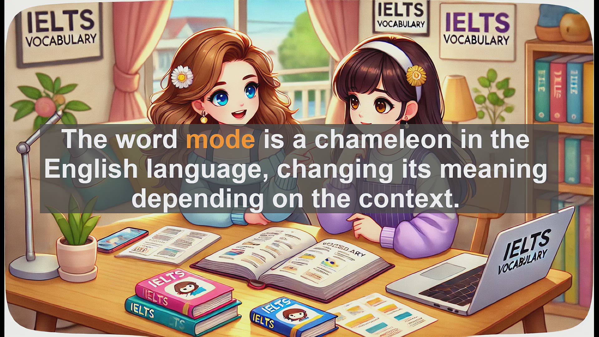 'Video thumbnail for 2500 Must Know IELTS 6.5 Vocabulary - Mastering 'Mode': Boost Your IELTS Score with This Versatile Word'