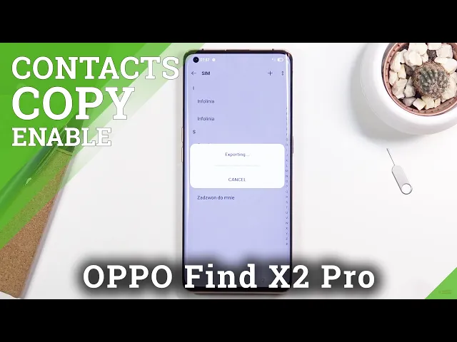 Video thumbnail for How to Copy Contacts in OPPO Find X2 Pro – Transfer Phone Numbers