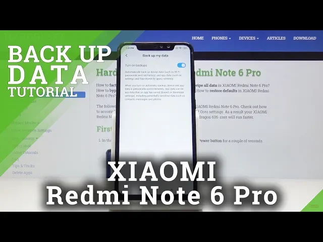 Video thumbnail for How to Back Up Data in Xiaomi Redmi Note 6 Pro – Create Backup Account