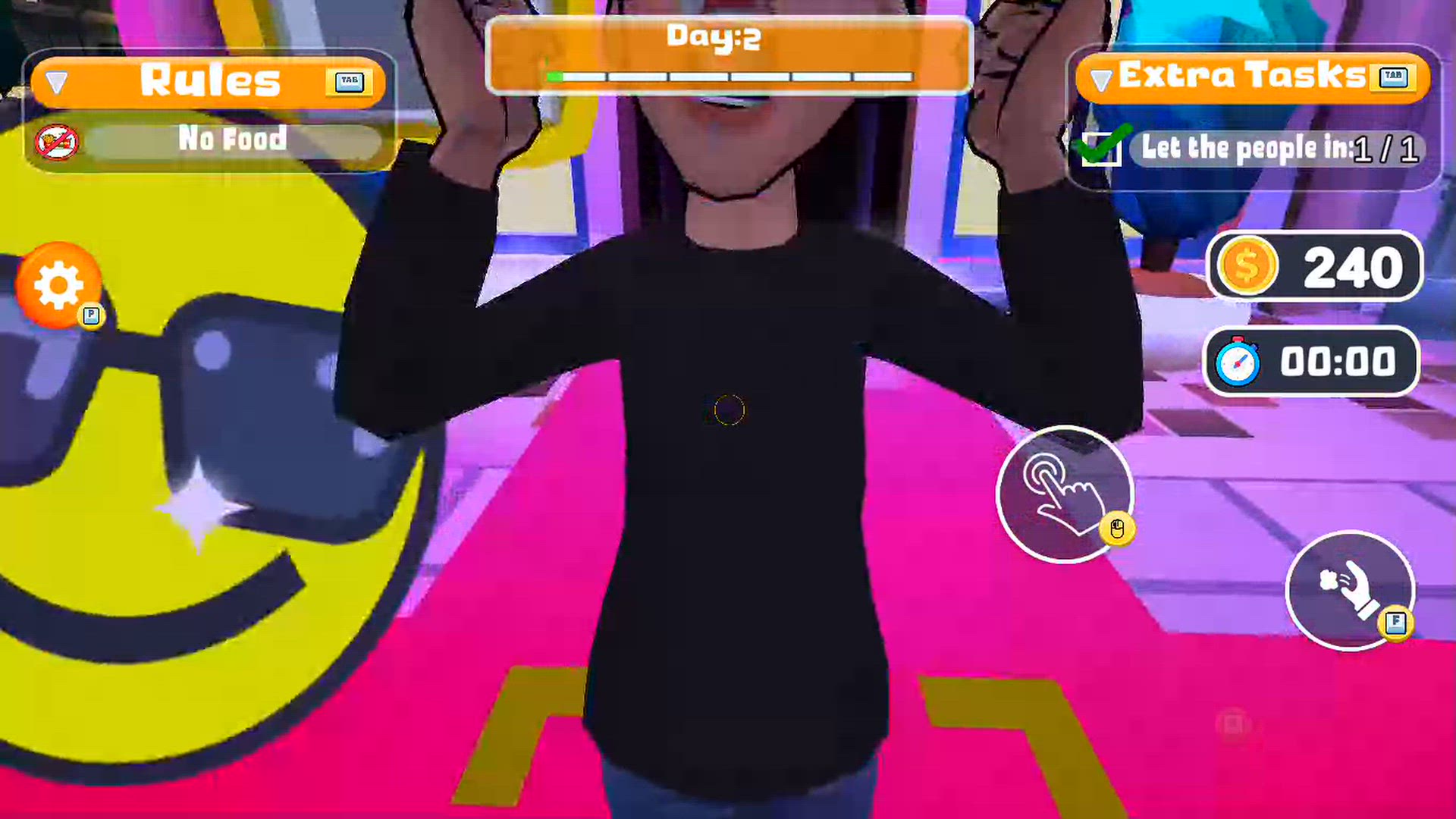 Video thumbnail for I played night club security