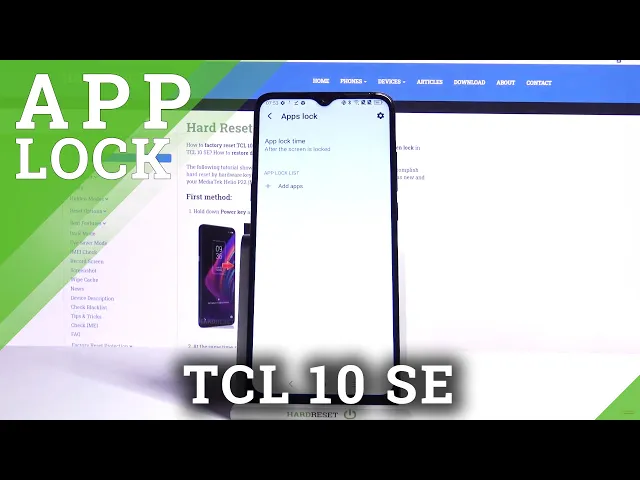 Video thumbnail for App Lock - TCL 10 SE & Program Protection