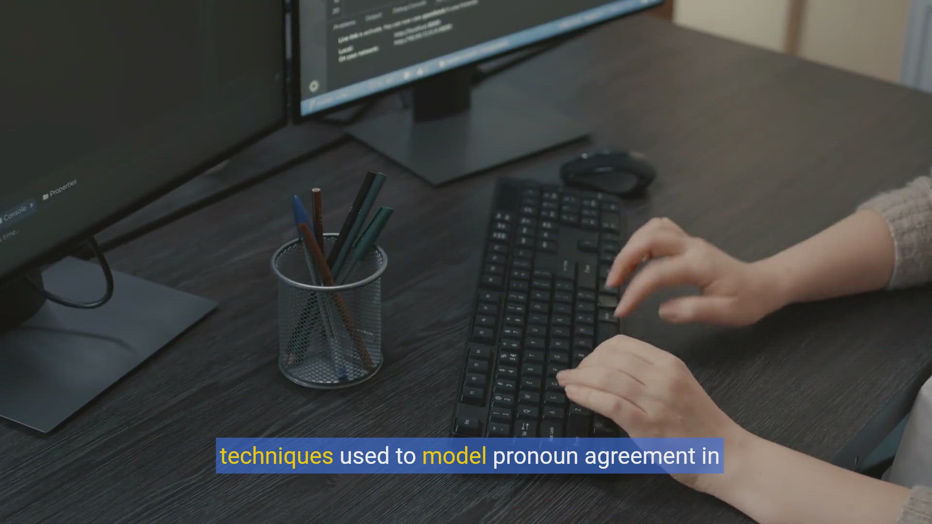 'Video thumbnail for Modeling Pronoun Agreement in Computational Grammar Systems'