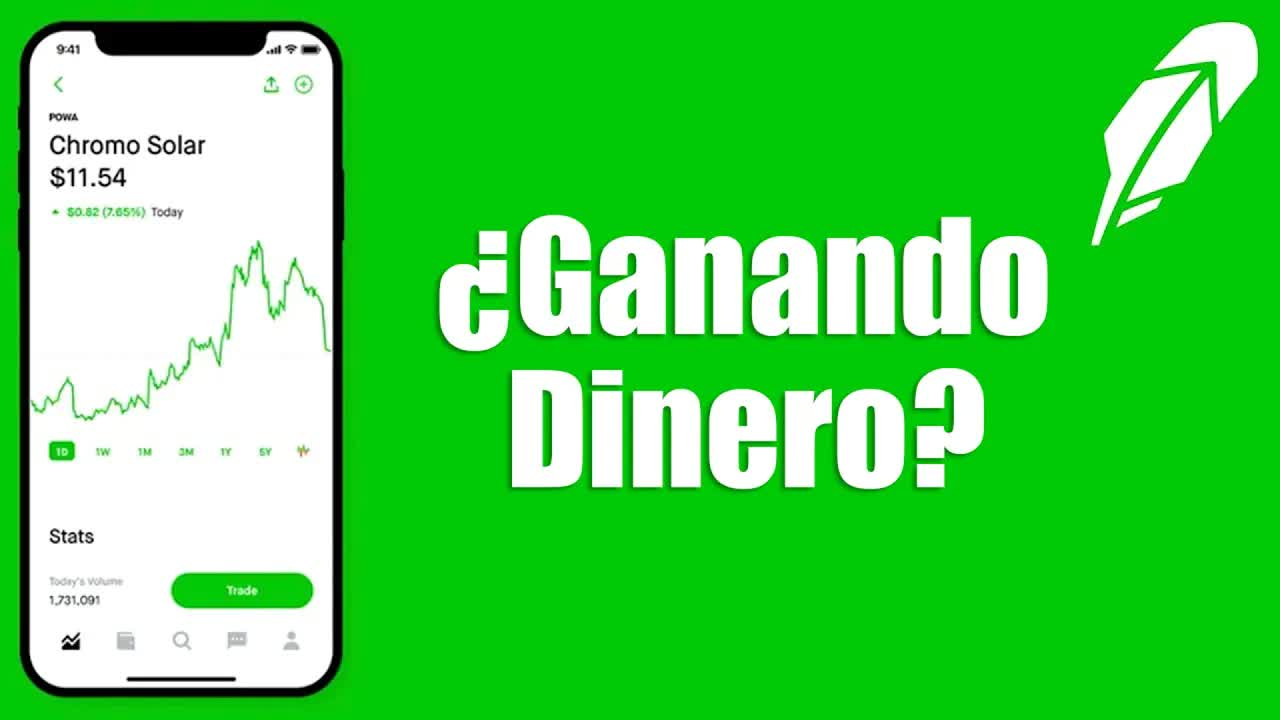 Video thumbnail for (499) cómo saber si ganas dinero con robinhood: rastrea tus inversiones