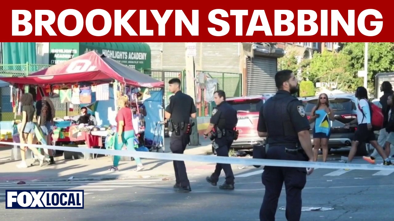 Video thumbnail for 3 men stabbed in early morning Brooklyn attack
