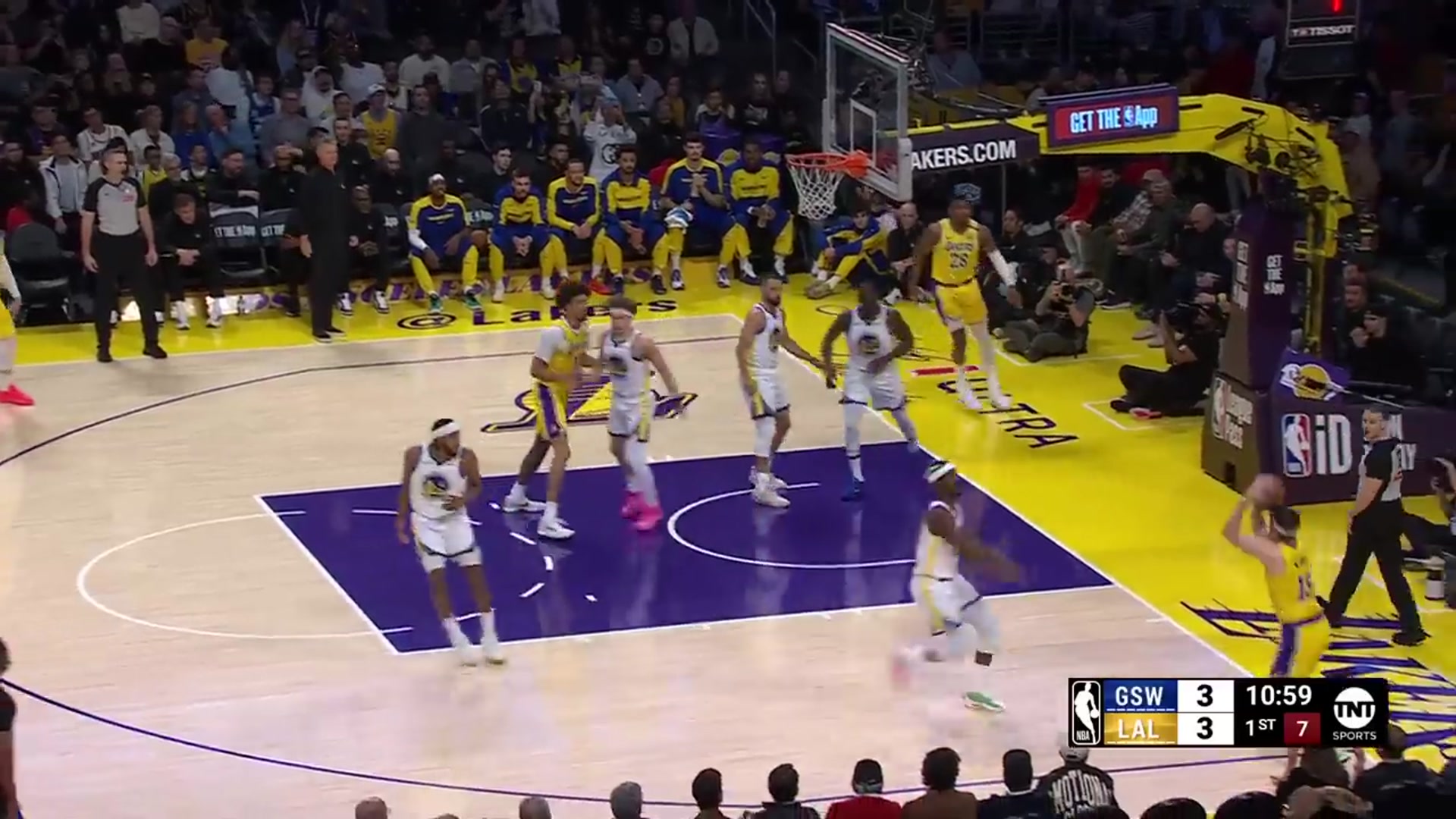 'Video thumbnail for WARRIORS at LAKERS | FULL GAME HIGHLIGHTS | April 3, 2025'