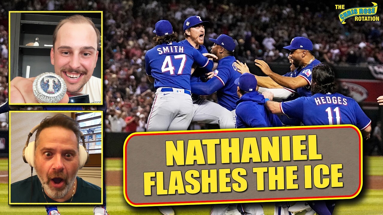 Video thumbnail for 274 | Nathaniel Lowe Shows Off His World Series Bling