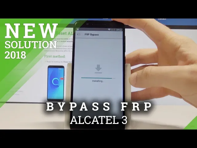 Video thumbnail for How to Bypass Google Verification on ALCATEL 3 - Unlock FRP / Skip Google Verification