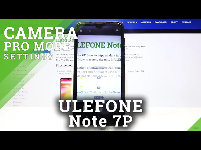 Video thumbnail for How to Use Camera Pro Mode in ULEFONE Note 7P – Find Advanced Camera Settings